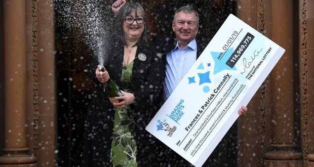 Frances and Patrick Connolly euroMillions winners